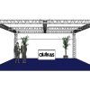 ALUTRUSS Truss set QUADLOCK 6082 square 7.71x7.71x3.5m (WxDxH)