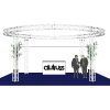 ALUTRUSS Truss set QUADLOCK 6082 circle 6.6x3.5m