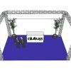 ALUTRUSS Truss set QUADLOCK 6082R U-Figure 7x4x3.5m (WxDxH)