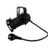 EUROLITE Set PAR-16 Spot GU-10 black + GU-10 230V LED SMD 7W 3000K
