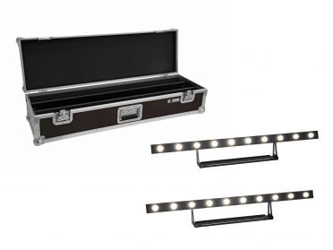 EUROLITE Set 2x LED STP-10 Sunbar 3200K 10x5W Light Bar + Case