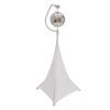 EUROLITE Set Mirror ball 30cm with stand and tripod cover white