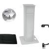 EUROLITE Set Mirror ball 30cm with Stage Stand variable + Cover black