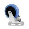 ROADINGER Swivel Castor 100mm BLUE WHEEL light blue