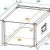 ROADINGER Rack Profi 6U 45cm