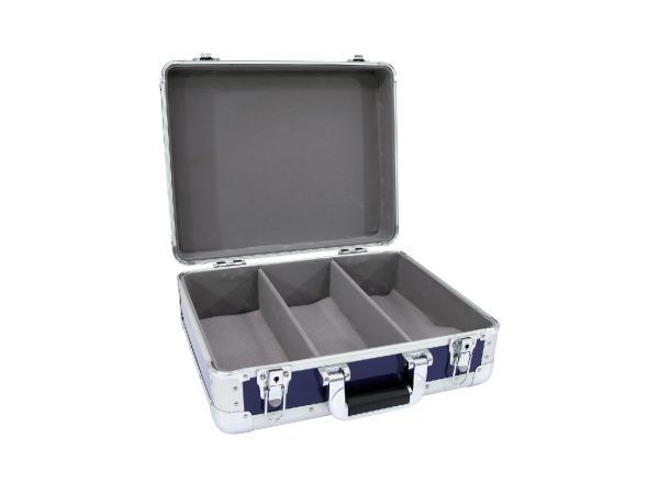 ROADINGER CD Case ALU digital booking rounded blue