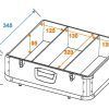 ROADINGER CD Case ALU digital booking rounded blue
