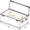 ROADINGER Universal Case Pro 80x40x40cm