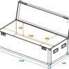 ROADINGER Universal Case Pro 120x40x40cm