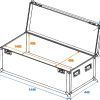 ROADINGER Universal Case Pro 140x40x40cm