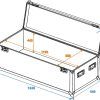 ROADINGER Universal Case Pro 120x50x50cm