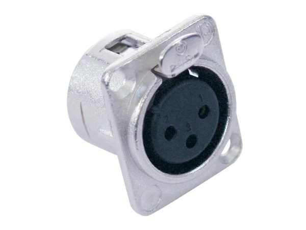 NEUTRIK XLR mounting socket 3pin NC3FDL-1