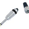 OMNITRONIC Jack plug 6.3 mono bk ROAD 10x