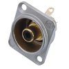 NEUTRIK RCA mounting socket bk NF2D0