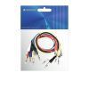 OMNITRONIC Jack cable 6.3 Patchcord stereo 6x0.9m