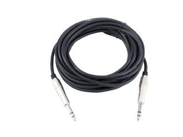 OMNITRONIC Jack cable 6.3 stereo 6m bk ROAD