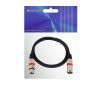 OMNITRONIC XLR cable 3pin 1m bk/rd