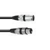 OMNITRONIC XLR cable 3pin 7.5m bk