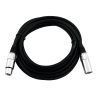 OMNITRONIC XLR cable 3pin 7.5m bk