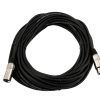 OMNITRONIC XLR cable 3pin 15m bk