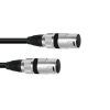 OMNITRONIC Adaptercable XLR(M)/XLR(M) 0.2m bk