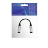 OMNITRONIC Adaptercable XLR(M)/XLR(M) 0.2m bk