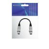 OMNITRONIC Adaptercable XLR(F)/XLR(F) 0.2m bk