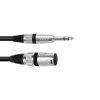 OMNITRONIC Adaptercable XLR(M)/Jack stereo 0.2m bk