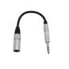 OMNITRONIC Adaptercable XLR(M)/Jack stereo 0.2m bk