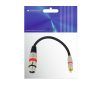 OMNITRONIC Adaptercable XLR(F)/RCA(M) 0.2m bk