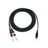 OMNITRONIC Adaptercable 3.5 Jack/2xJack 3m bk
