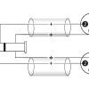 OMNITRONIC Adaptercable 3.5 Jack/2xXLR(M) 3m bk