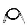 OMNITRONIC Adaptercable XLR(F)/Jack mono 0.9m bk