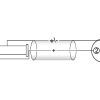 OMNITRONIC Adaptercable XLR(F)/Jack mono 5m bk