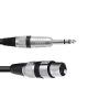 OMNITRONIC Adaptercable XLR(F)/Jack stereo 0.9m bk