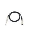 OMNITRONIC Adaptercable XLR(M)/Jack mono 0.9m bk