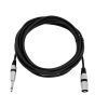 OMNITRONIC Adaptercable XLR(M)/Jack mono 5m bk
