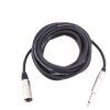 OMNITRONIC Adaptercable XLR(M)/Jack mono 10m bk
