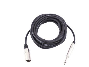 OMNITRONIC Adaptercable XLR(M)/Jack mono 10m bk
