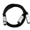 OMNITRONIC Adaptercable XLR(F)/2xXLR(M) 3m bk