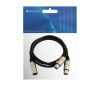 OMNITRONIC Adaptercable XLR(M)/2xXLR(F) 1.5m bk
