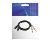 OMNITRONIC Adaptercable 2xJack/2xRCA 1m bk