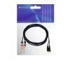 OMNITRONIC Adaptercable 2xJack/2xRCA 3m bk