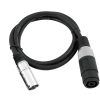 OMNITRONIC Adaptercable Speaker(F)/XLR(M) 1m bk