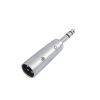 OMNITRONIC Adapter XLR(M)/Jack(M) stereo