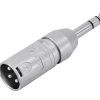 NEUTRIK Adapter XLR(M)/6.35 Jack stereo NA3MP