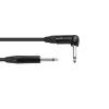 SOMMER CABLE Jack cable 6.3 mono 1x 90° 6m bk Neutrik