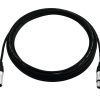 PSSO DMX cable XLR 3pin 20m bk Neutrik