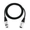 PSSO XLR cable 3pin 1m bk Neutrik