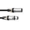 PSSO XLR cable COL 3pin 15m bk Neutrik